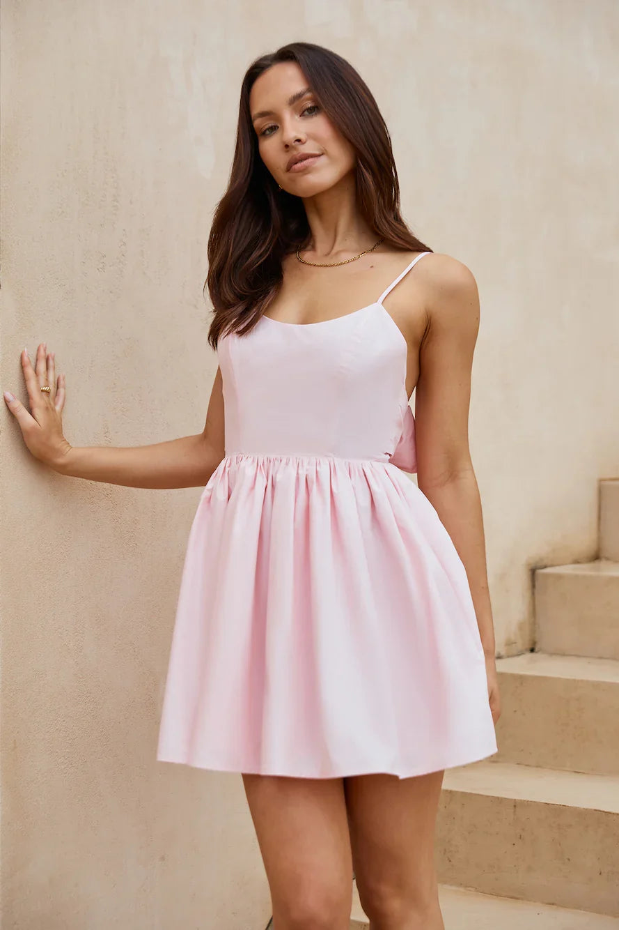 Sunshine On Her Mind Mini Dress Pink